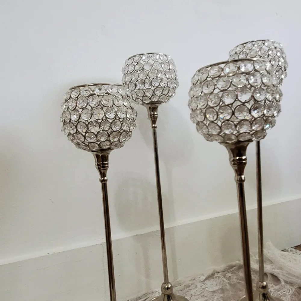 Z Gallerie Tealight Lamps Two 20-inch & Two 17-inch [All Four]